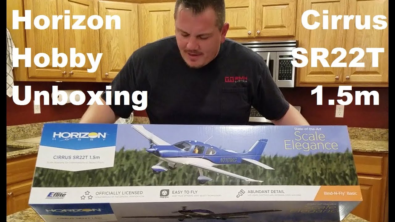 Unboxing the Horizon Hobby Cirrus SR22T 1.5m – Stunning RC Model! ✈️
