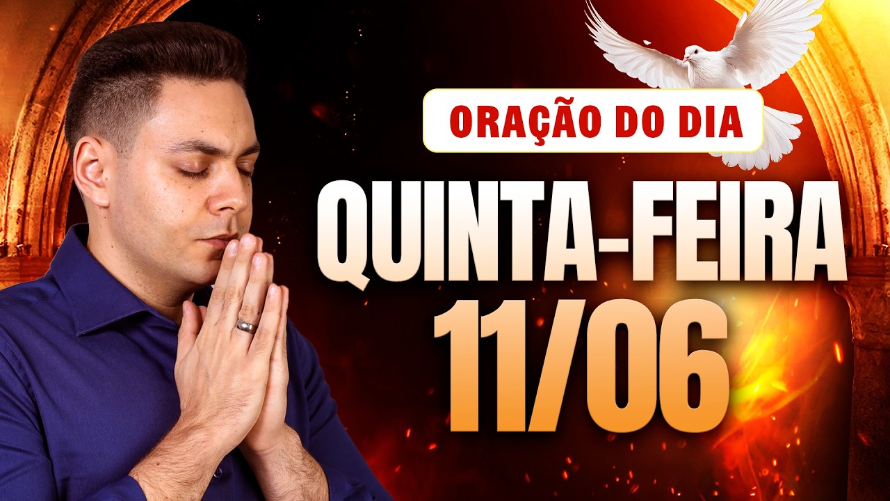 ☀️Oração do dia 11/06 ⏰06h | Pastor Fernando Branco