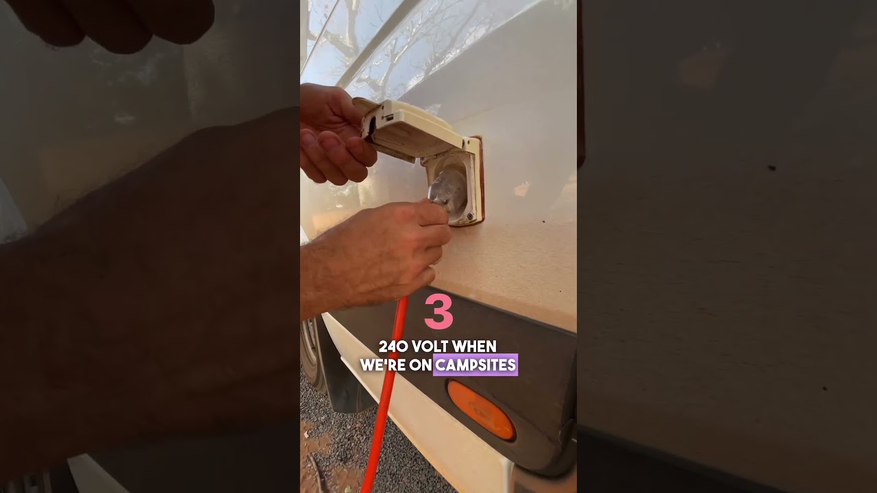 3 Ways We Get Power In Our Self Converted Camper Van