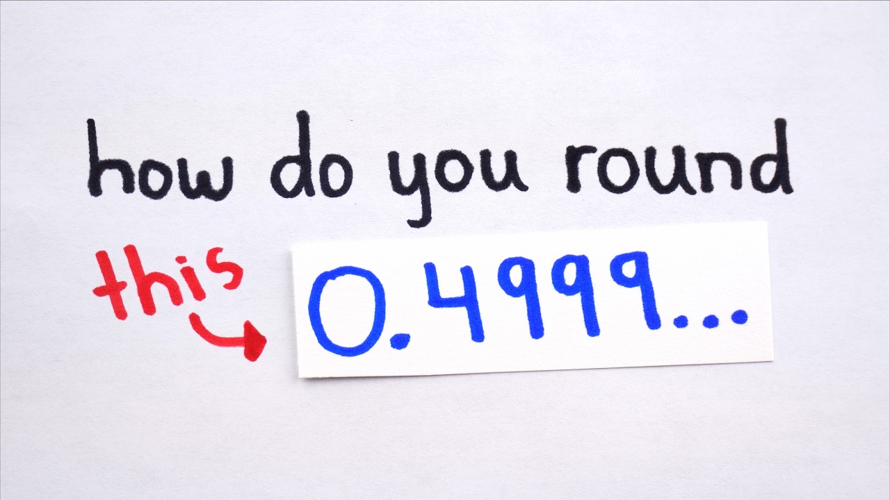 Does 0.4999... Round Up or Down? The Truth About Infinite Decimals 🔢