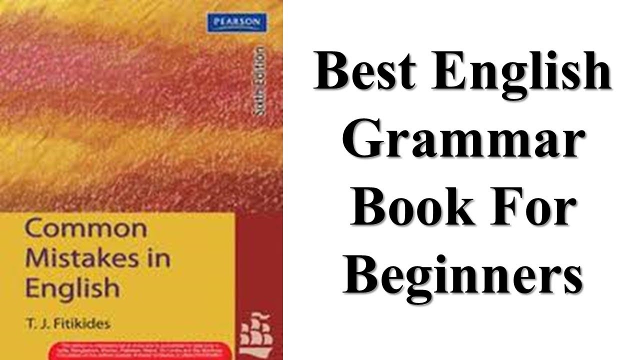 Top English Grammar Book for Beginners ๐