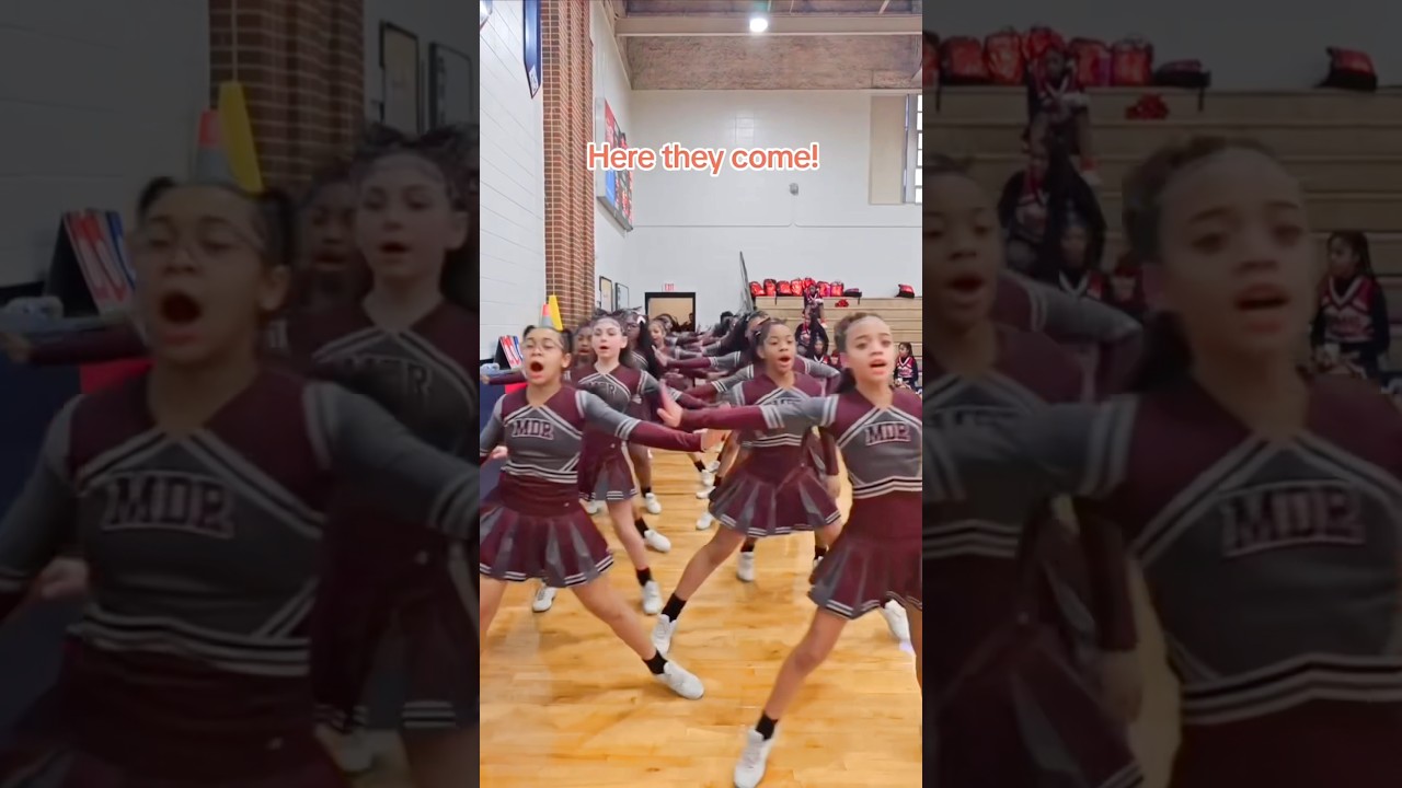 Cheerleaders Boost Basketball Spirit 🏀