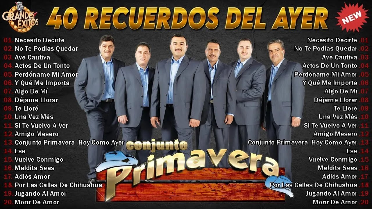 Amor y Recuerdos Mix 🌸 - Lo Mejor de Conjunto Primavera en Primavera