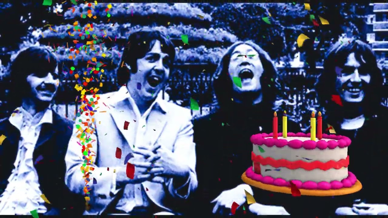 🎁💕💫🎂🎉🍰The Beatles Birthday Lyrics 🎉🍰🎂🍓