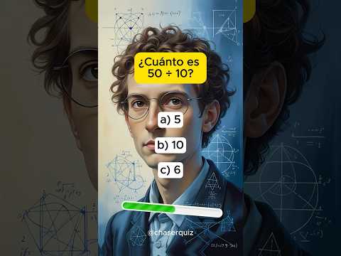 Solo los genios aciertan 5 de 9 en este quiz de matemáticas