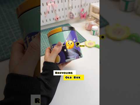 Recycling old Box🤔#diy #shorts