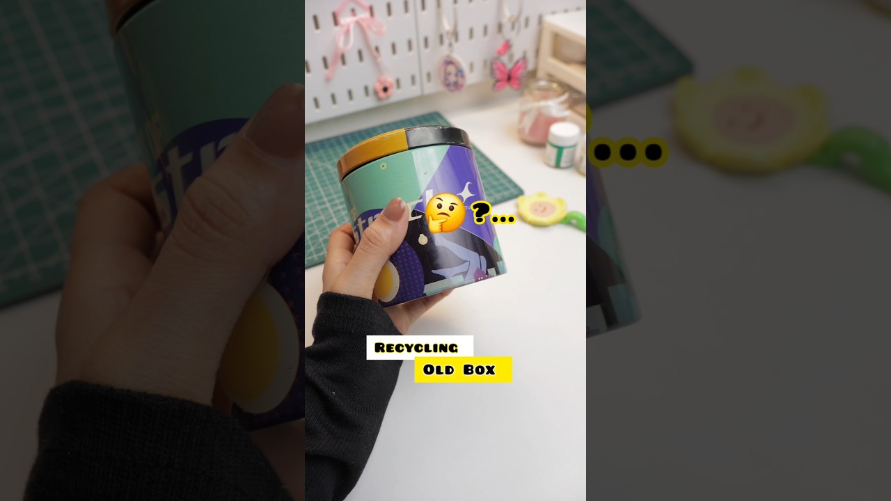 Creative DIY: Transform Old Boxes into Something New! ♻️