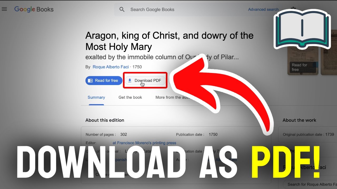Guide to Downloading Free eBooks from Google Books as PDF