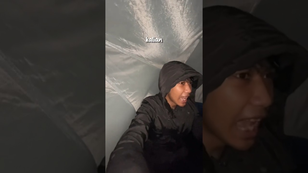 Nantang Setan Saat Camping Sendirian😱