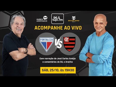 FORTALEZA 1 x 0 FLAMENGO - Brasileirão Série A - 30ª rodada - 25/10/2025 - AO VIVO
