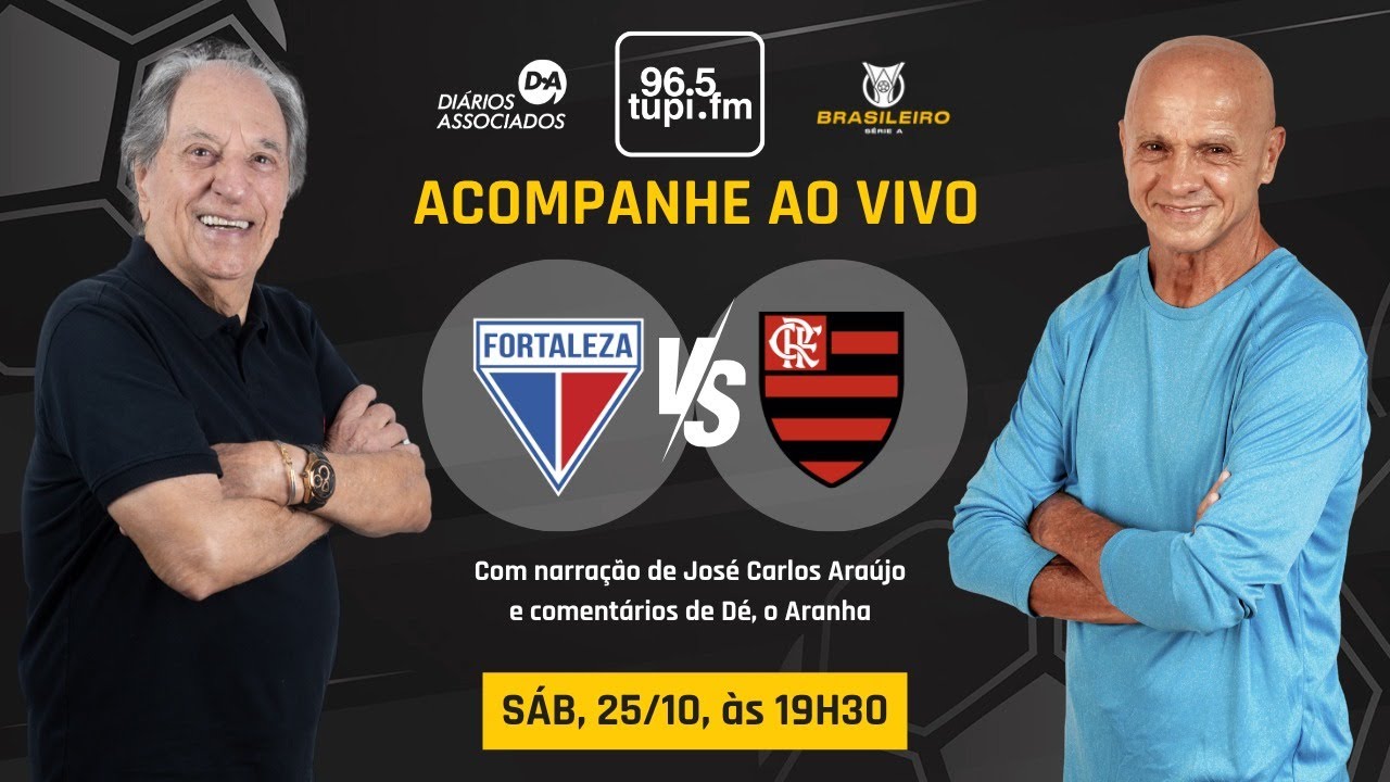 Fortaleza 1 x 0 Flamengo - Brasileirão Série A, 30ª rodada ao vivo 🏟️