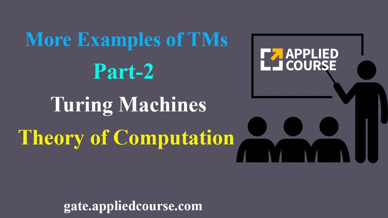 Advanced Examples of Turing Machines | Theory of Computation Part 2 π€