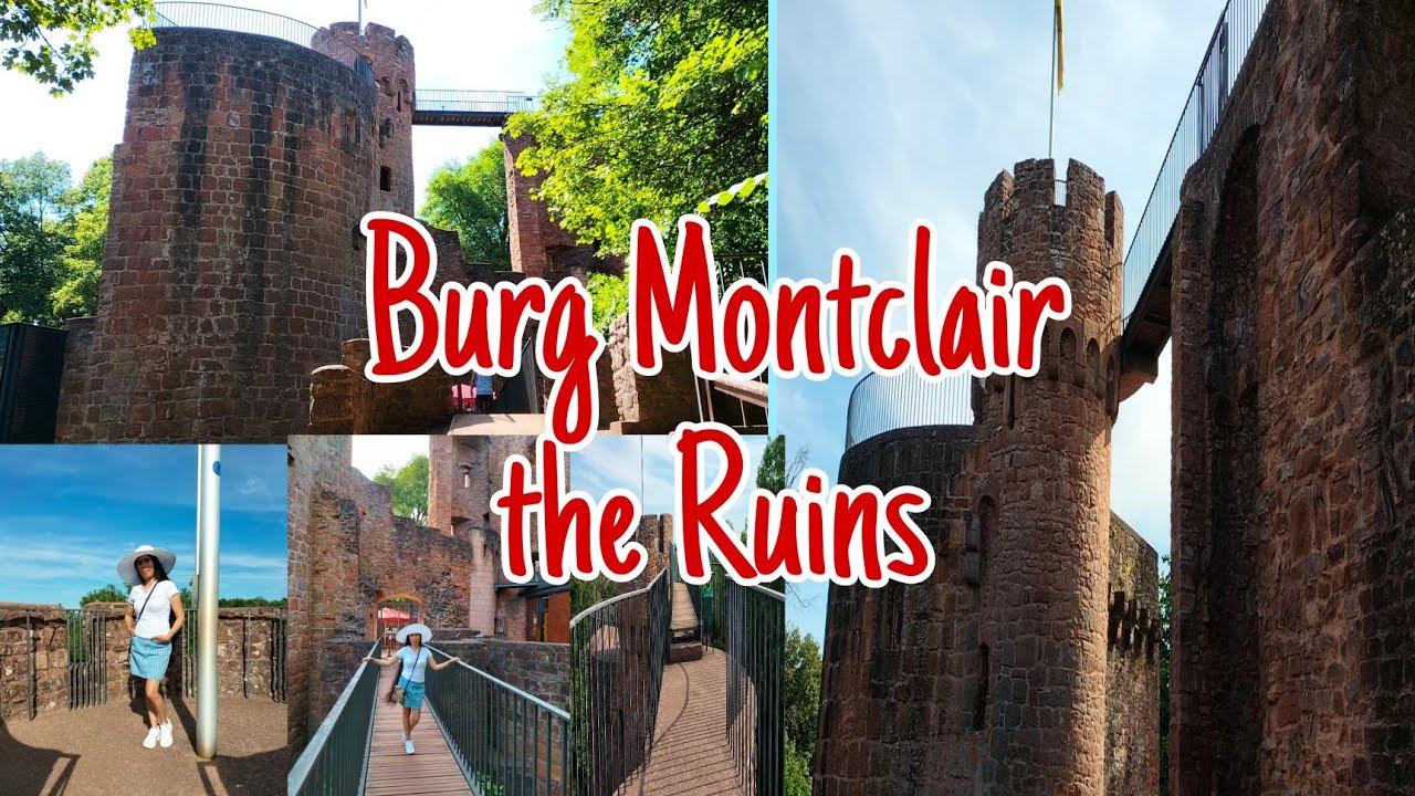 Explore Burg Montclair Ruins in Saarland 🇩🇪