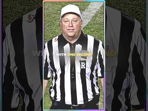 The Most Intense Second In American Football 🥶