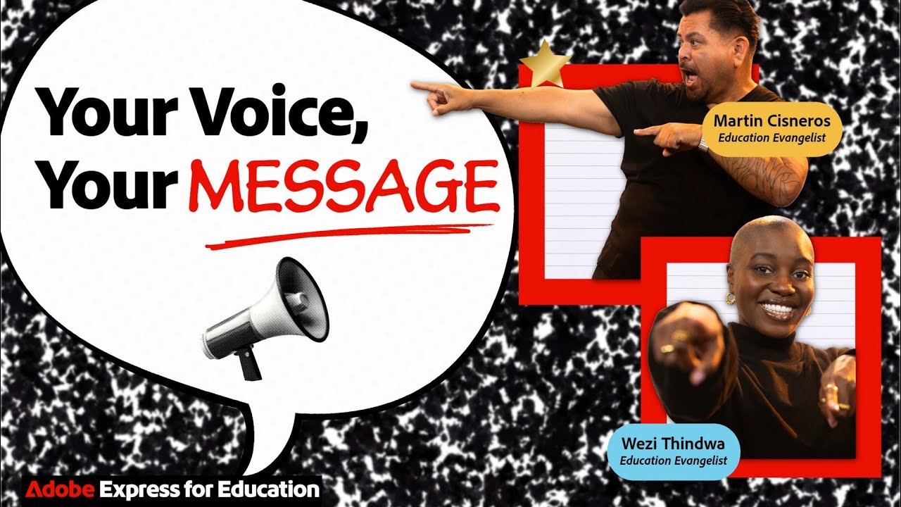 Your Voice & Digital Citizenship with Adobe Express 🎙️