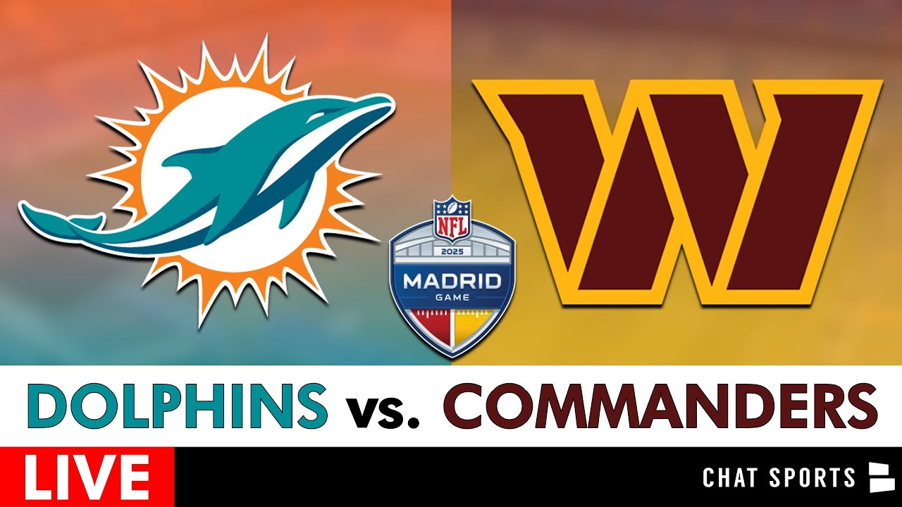 Dolphins vs. Commanders Live Score & Highlights 🏈