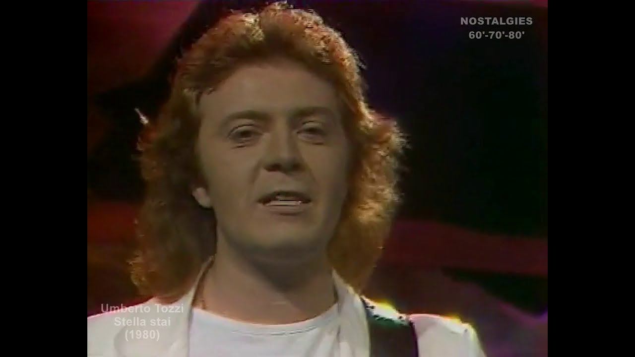 Umberto Tozzi - Stella Stai (1980) 🎶 Classic Italian Hit