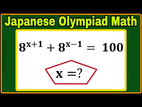 Japanese| A Mind Blowing & Brain Buster Olympiad Math Problem| Can you solve this?