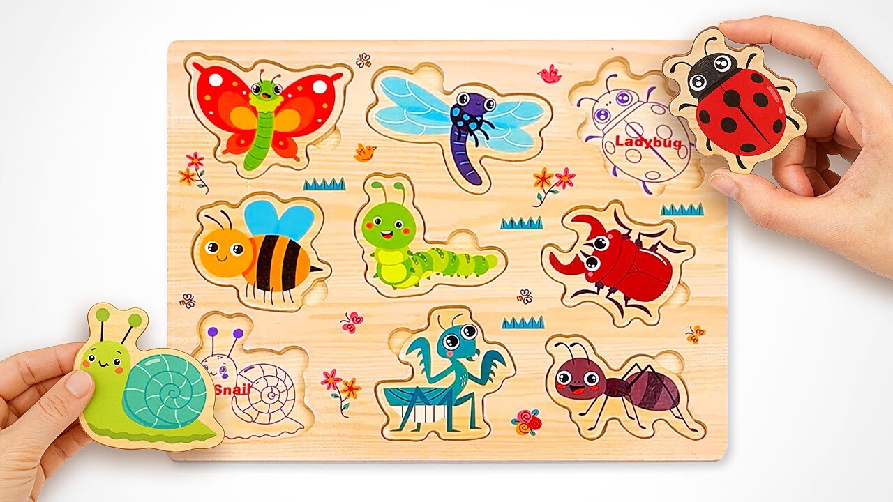 Best Learning Animal Names + Colors & Shapes | Activity Puzzle | Preschool Learning Video