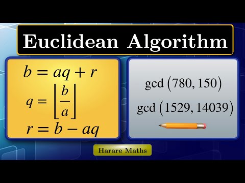 Euclidean algorithm | GCD