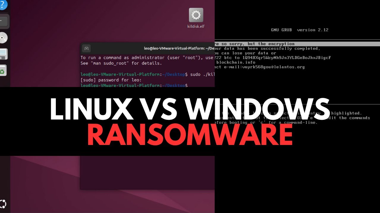 Linux vs Windows: Ransomware Threats 🚨