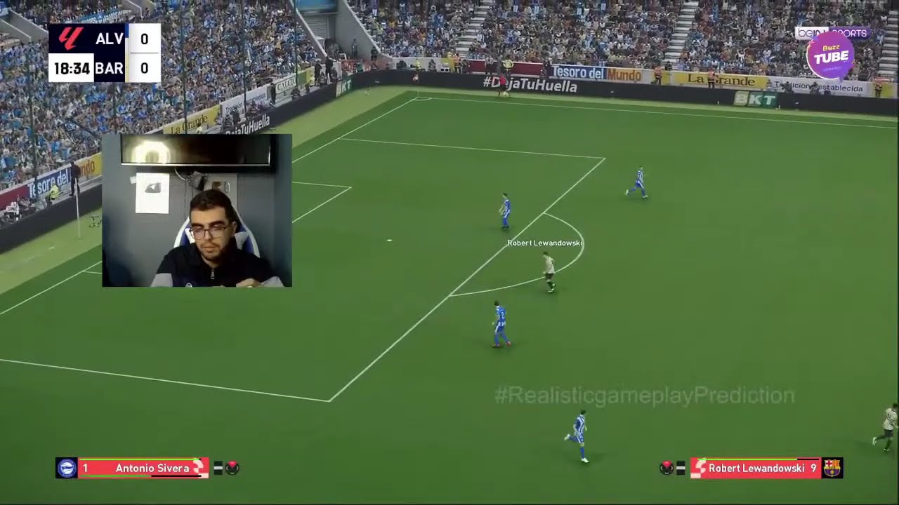 Barcelone vs Alavés LaLiga 2025 Simulation 🎮