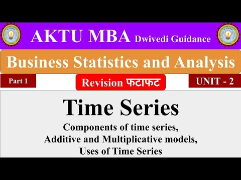 AKTU MBA: Time Series & Business Analytics 📊