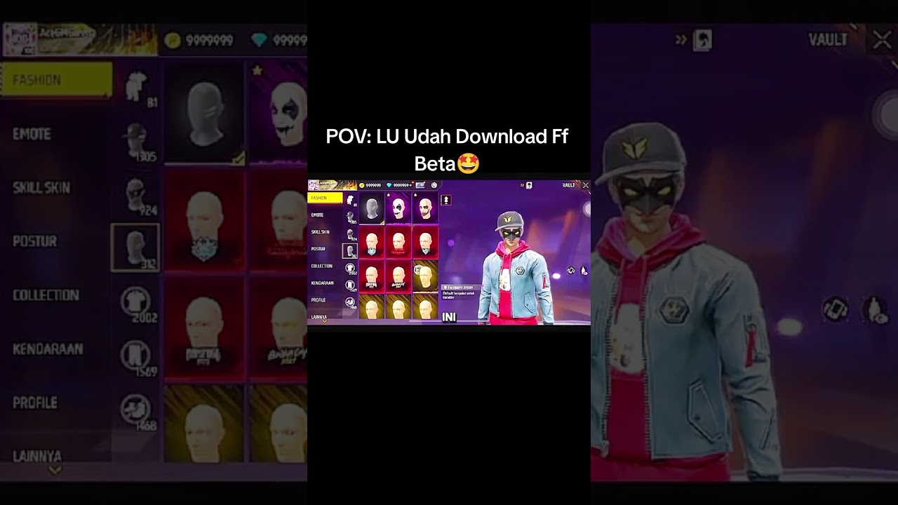 BURUAN COBA FF BETA TESTING/CARA DOWNLOAD FF BETA TESTING 😋🥵 #freefire #ff #beta #2025