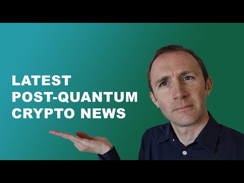 The Latest News about Post-Quantum Cryptography