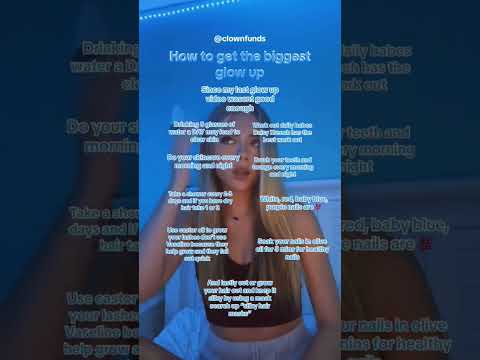 how to get the biggest glow up🤩💕/can i get a ki$S? #aesthetic #advice #lolabekka #tips #glowup #big