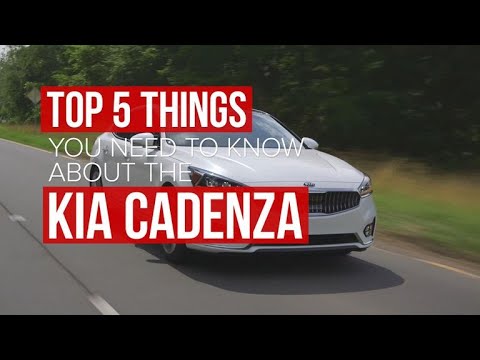 Top 5 Facts About the 2017 Kia Cadenza 🚗