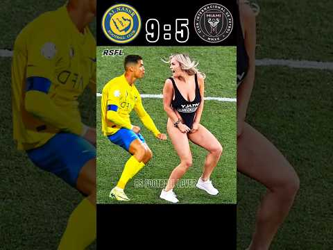Al-Nassr vs inter miami 🤯 cr7 vs Messi 🥵 imaginary match 2025 🔥 #football #cr7 #shorts #messi