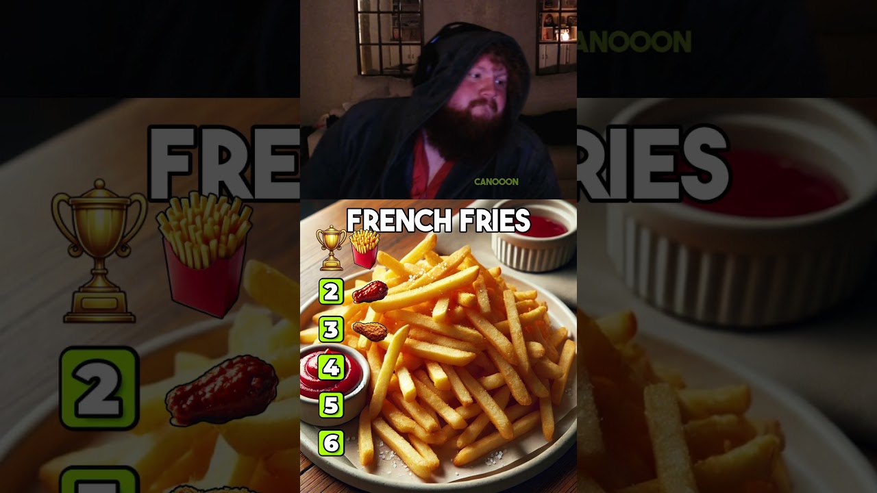 CaseOh Ranks Foods & Gets Trolled by Chat 🍽️