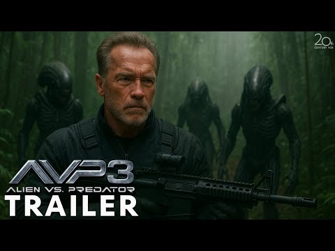 Alien vs. Predator 3 (2025) – First Trailer | Arnold Schwarzenegger | Concept