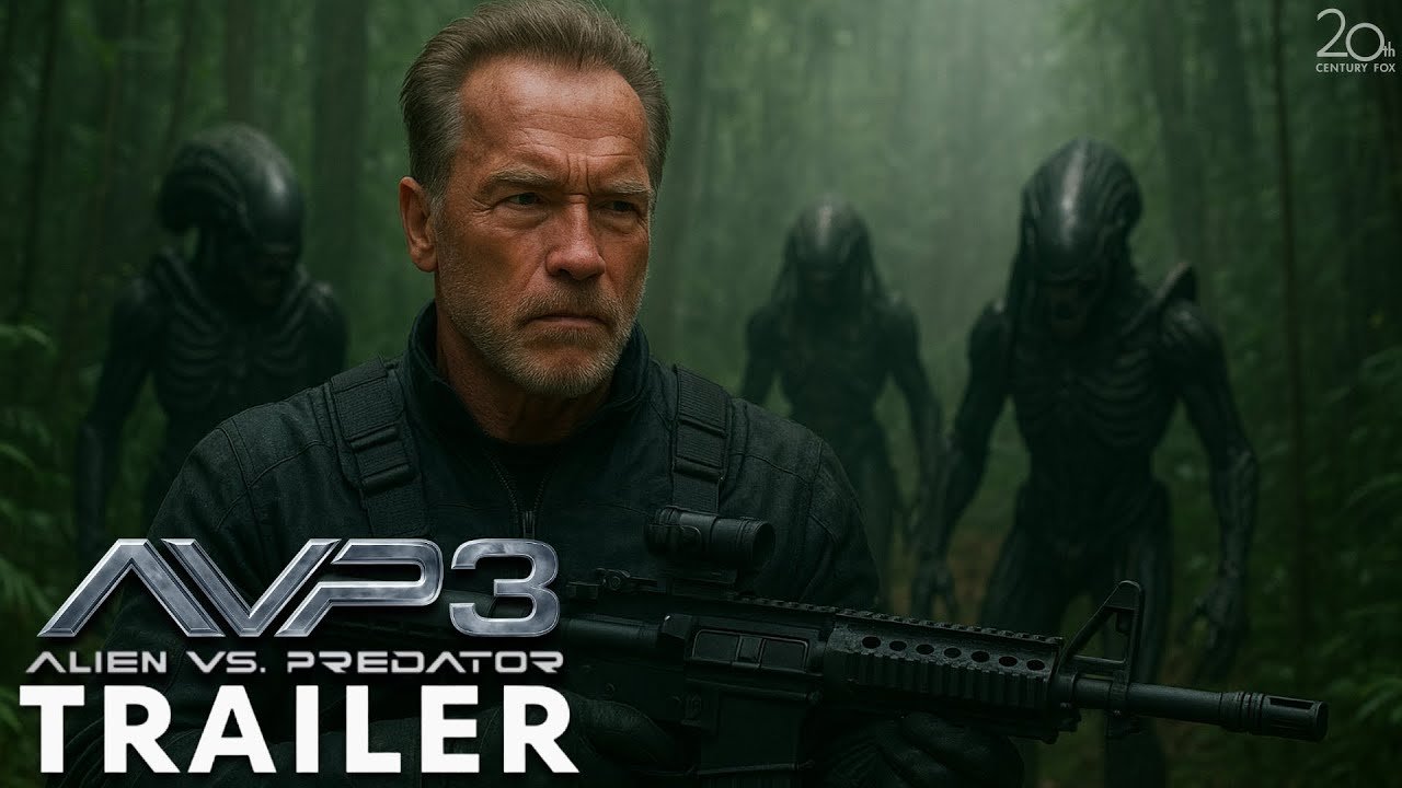 Alien vs. Predator 3 (2025) – Exciting Fan-Made Concept Trailer with Arnold Schwarzenegger 🎥