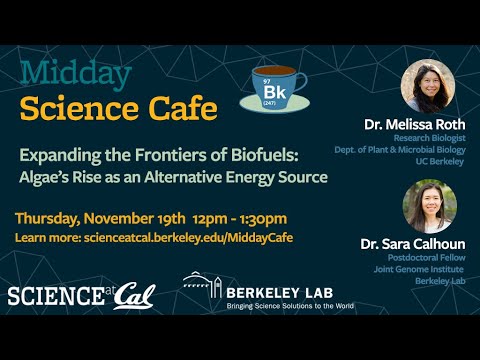 Midday Science Cafe - Expanding the Frontiers of Biofuels: Algae’s Rise as an Alt. Energy Source
