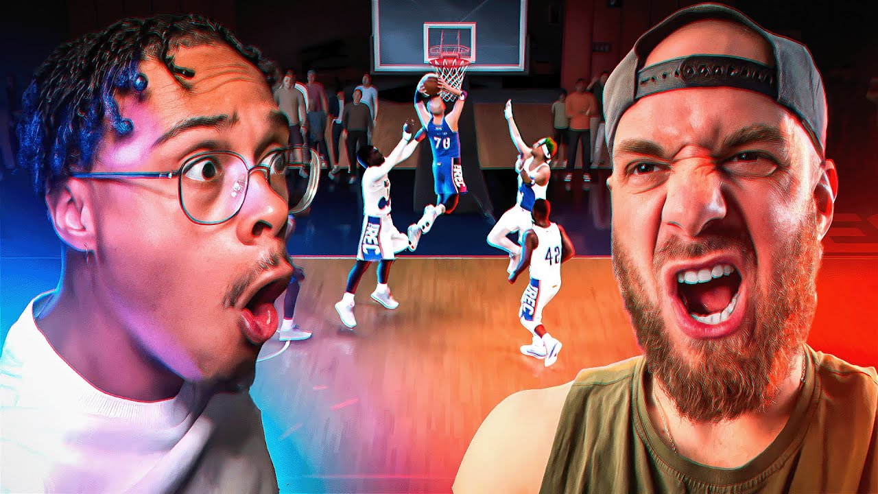 Incroyable match 5v5 avec TOTOCHE & MOBY sur NBA2K26 😳