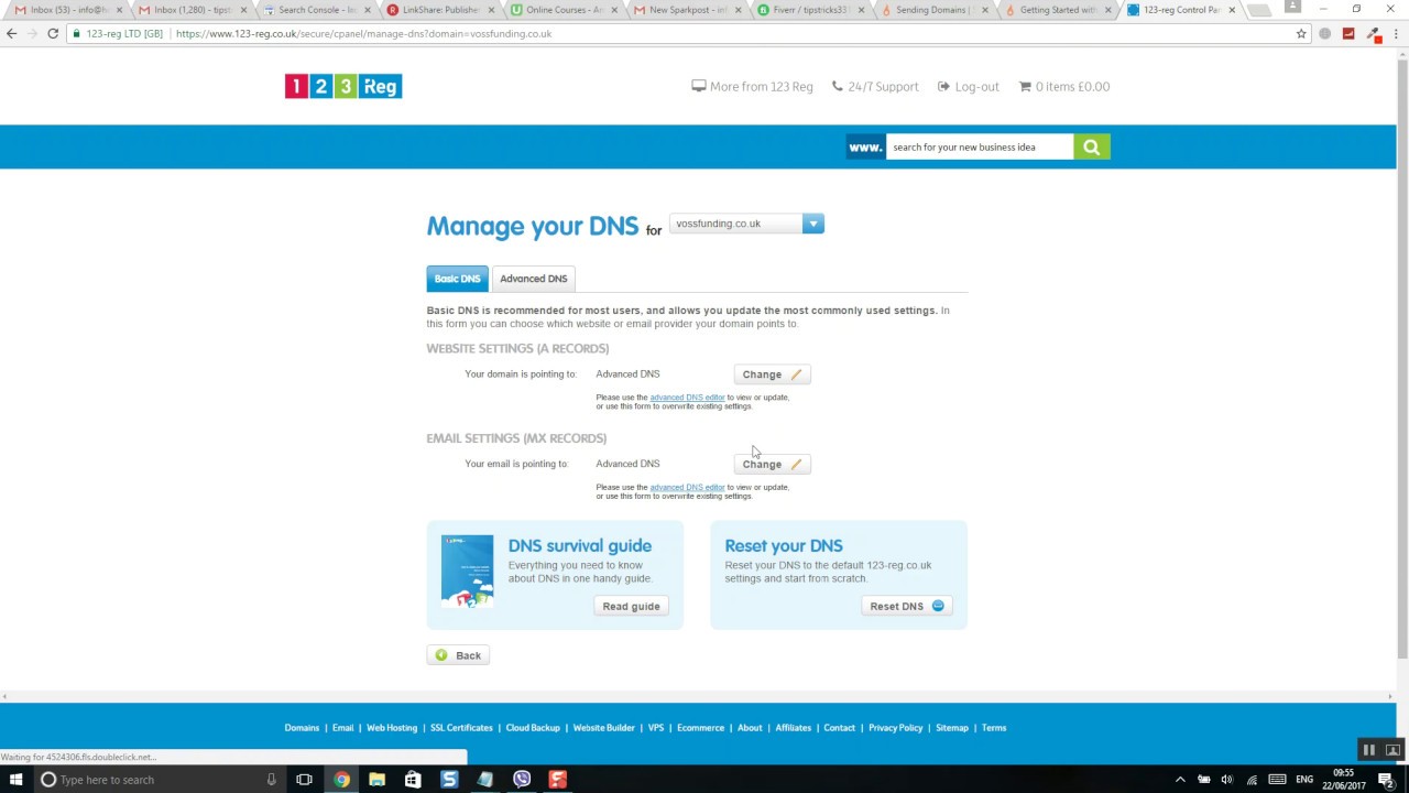 Guide to Setting Up SparkPost Sending Domain