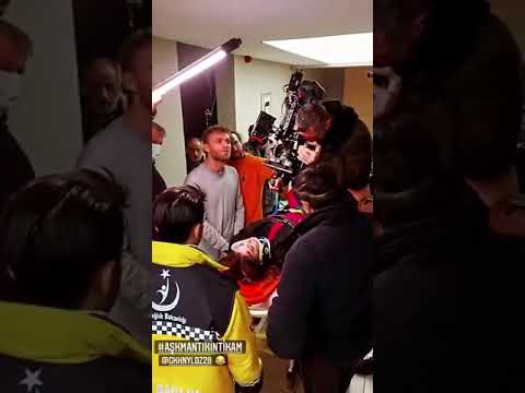 Бурджу Озберк на съёмках 38 серии сериала Любовь. Логика. Месть 🎥