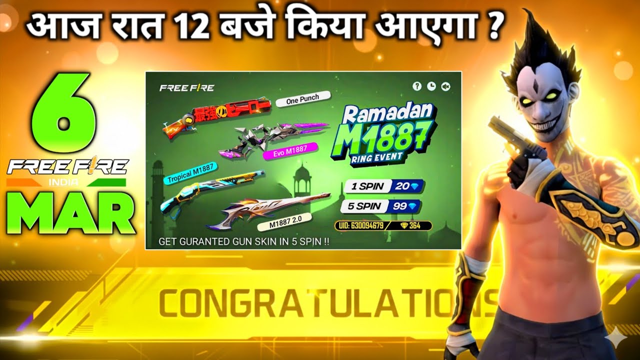 6 Free Fire Event Update Tonight, March 6, 2026 🎮