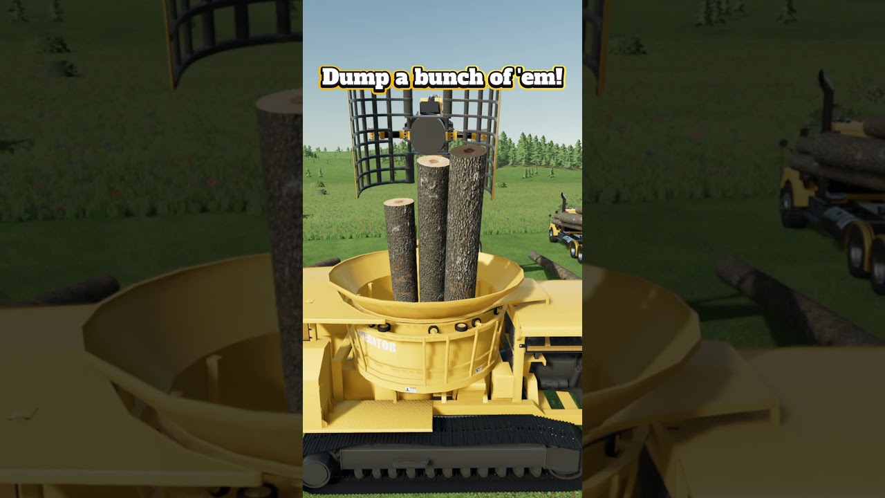 Powerful Woodchipper for FS22 🌲
