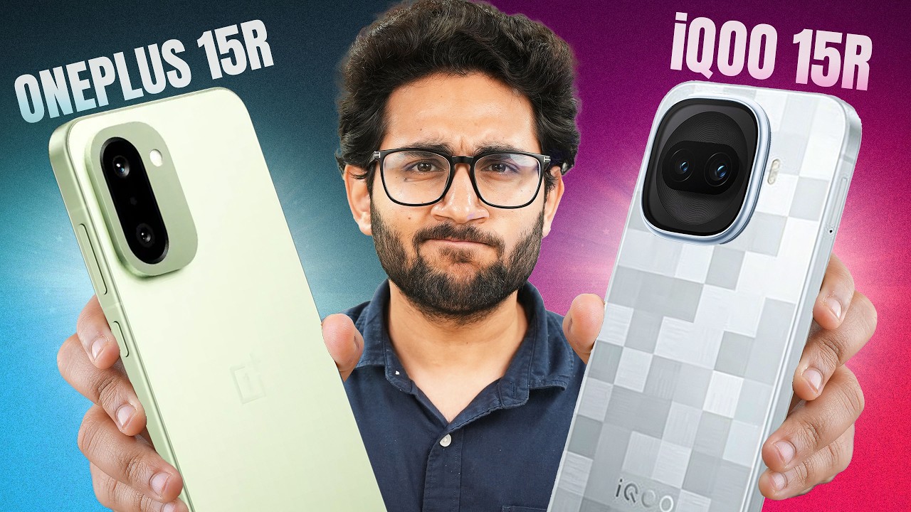 iQOO 15R vs OnePlus 15R: Best Flagship Under Rs.50K
