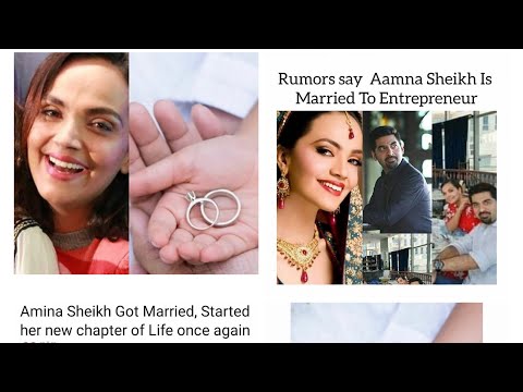 Aamina sheikh mohib mirza EX wife got married | second marriage |