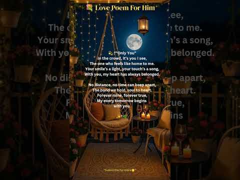 Love Poem for him ❤️#loveletter #love #lovepoem#lovepoetry#motivationalquotes#quotes#romanticpoetry