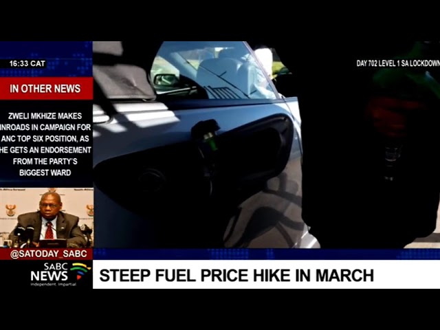 South Africa Faces Another Sharp Fuel Price Hike ⛽️