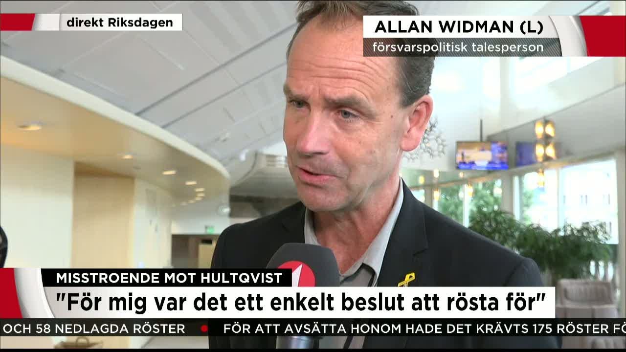 Allan Widman Avviker från Partiet – Röstar Ja mot Liberalerna 📢