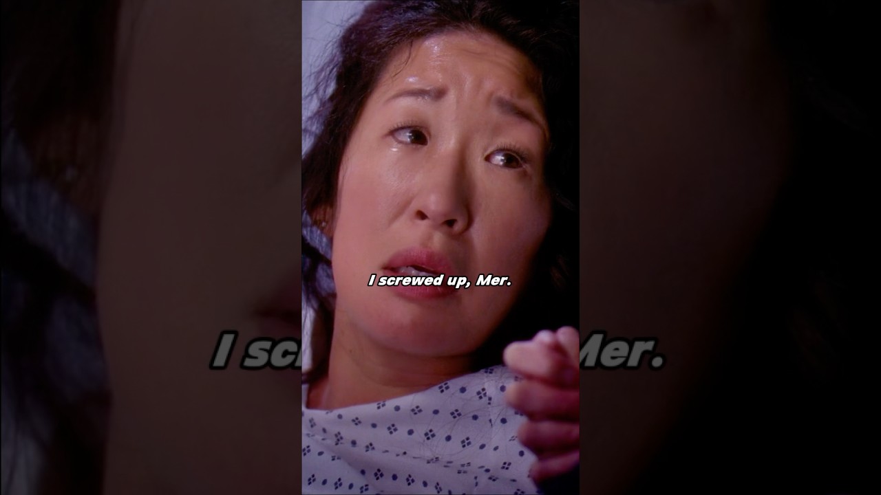 Cristina's Realization in Grey's Anatomy 🩺