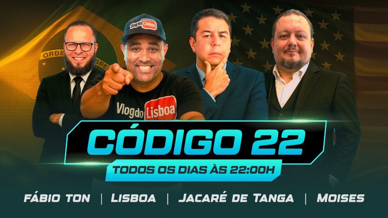 Código 22: Lisboa, Jacaré de Tanga – Moises Pátria e Defesa e Fábio Ton (02/11/25)