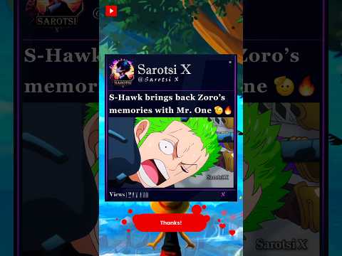 #Zoro #Mr1 #Onepiece