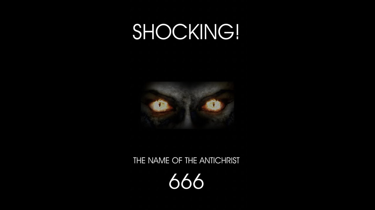 The Shocking Identity of the AntiChrist Revealed! 🔥